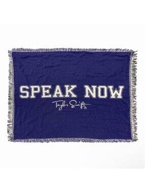 Taylor Swift Speak Now Purple Woven Blanket Official Merch